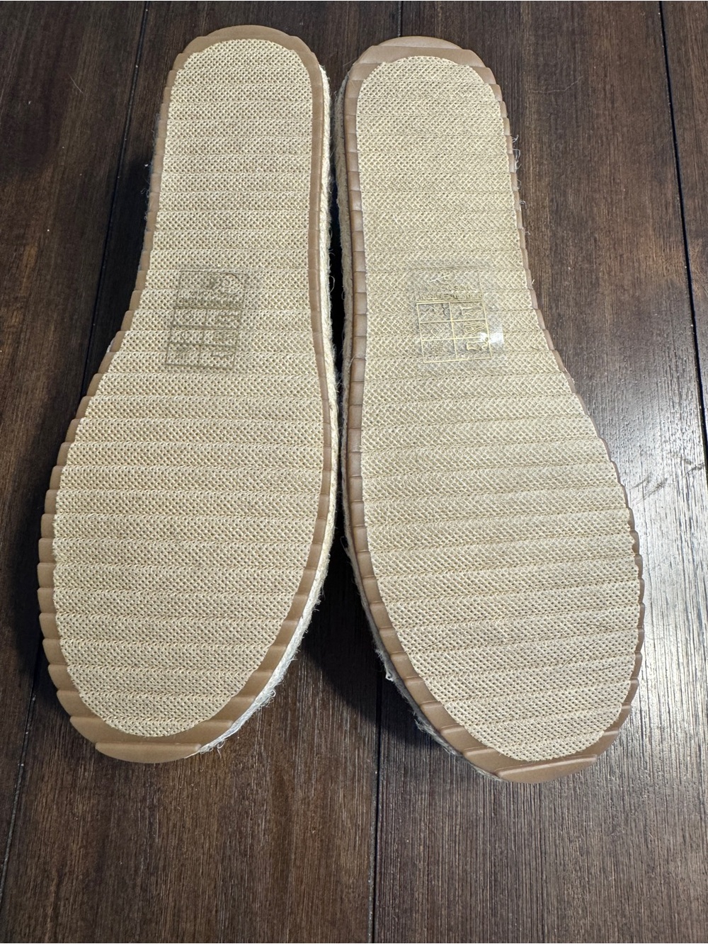 Lauren Lorraine Espadrille Flats Tropical Palm  Crystal Embellished Shoes 8 NIB - Picture 10 of 16